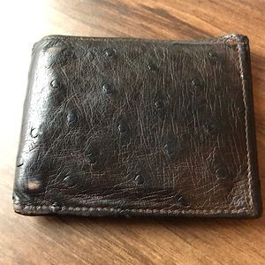 Vintage Ostrich Wallet